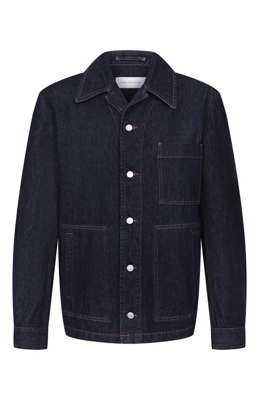 Джинсовая куртка Dries Van Noten 020580-2380-507 Синий 020580-2380-507