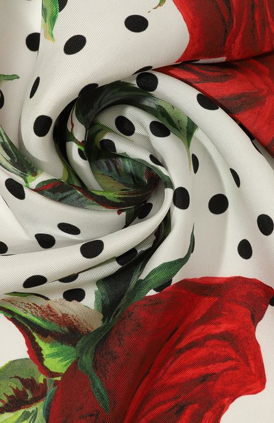 Шелковый платок DOLCE & GABBANA, арт. FN092R/GDCQT, фото 3