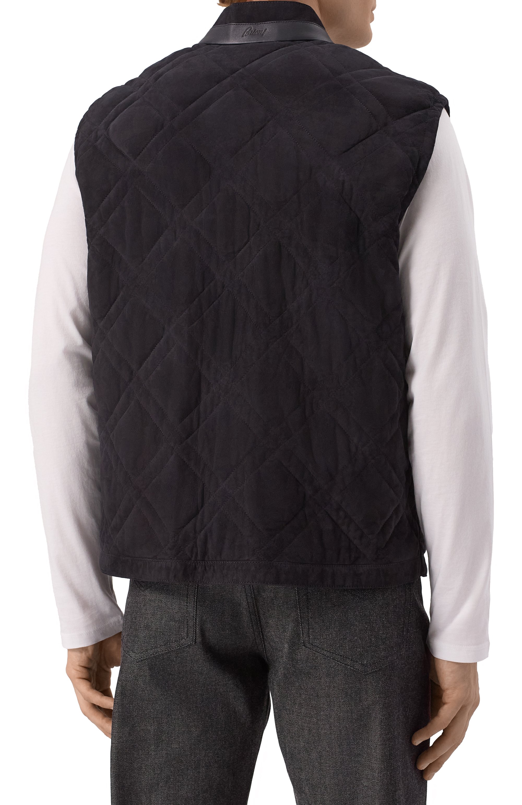 Замшевый жилет brera BRIONI, арт. PUF80L/PB713, фото 4