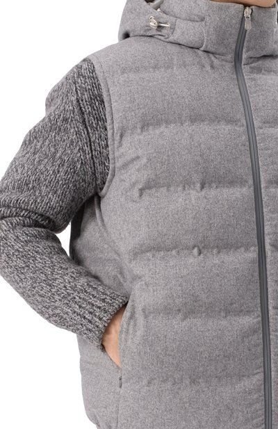 Пуховый жилет BRUNELLO CUCINELLI, арт. MQ4631608, фото 5