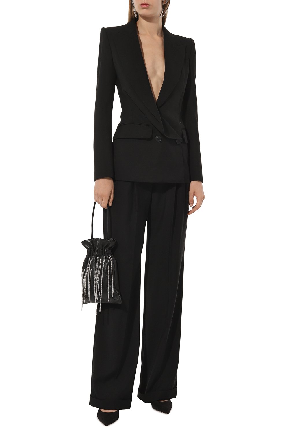 Шерстяной жакет ALEXANDER MCQUEEN, арт. 745244/QJACX, фото 2