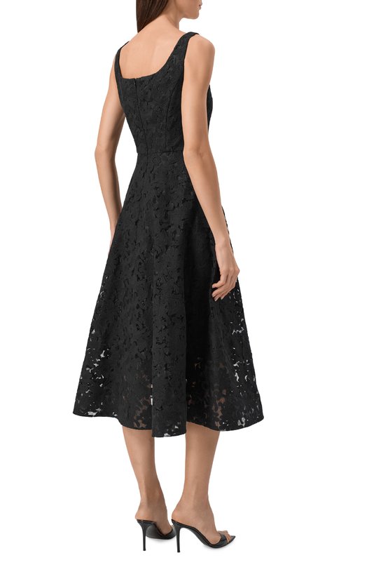 Хлопковое платье Shervarli DR25-0023 Чёрный  DR25-0023 Фото 3