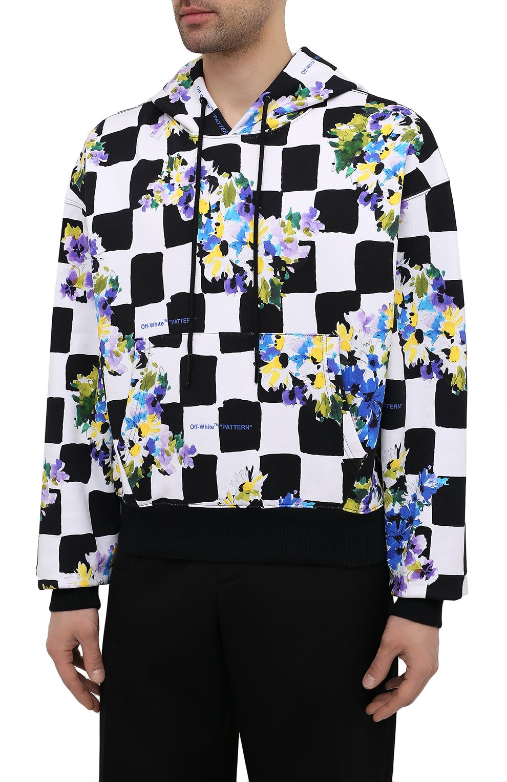 Хлопковое худи OFF-WHITE, арт. 0MBB037S21FLE010, фото 3