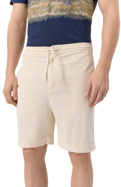 Шорты из лиоцелла и хлопка CANALI, арт. 95606/PT01355, фото 3