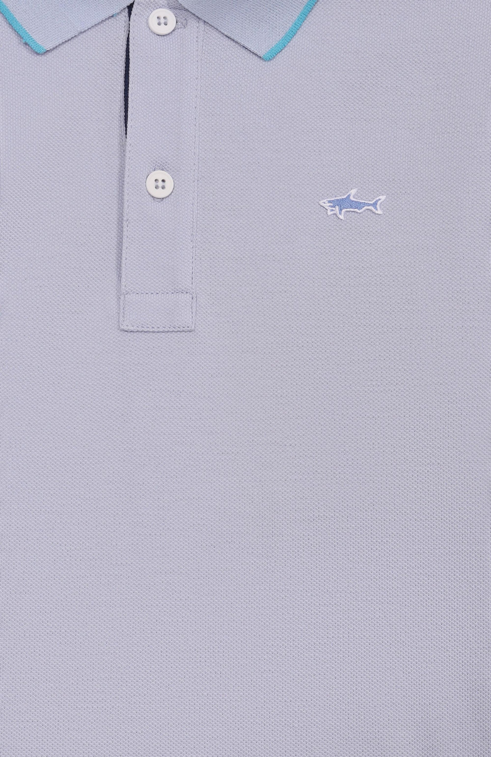 Хлопковое поло PAUL & SHARK JUNIOR, арт. WUM00A/LEA07/6A-8A, фото 3