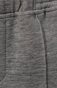 Мужские хлопковые брюки CAPOBIANCO серого цвета, арт. 15M709.FD00. | Фото 5 (Длина (брюки, джинсы): Стандартные; Случай: Повседневный; Материал сплава: Проставлено; Материал внешний: Хлопок; Драгоценные камни: Проставлено; Материал подклада: Хлопок; Стили: Кэжуэл)