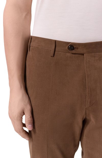 Хлопковые брюки CORNELIANI, арт. 264B01-2618503, фото 5