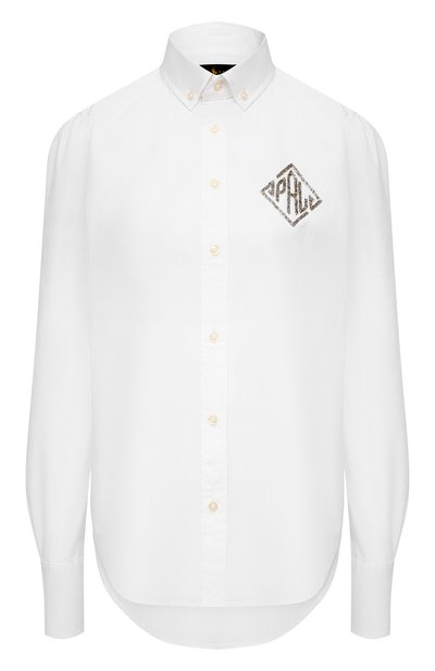Женская хлопковая рубашка POLO RALPH LAUREN, арт. 211780688