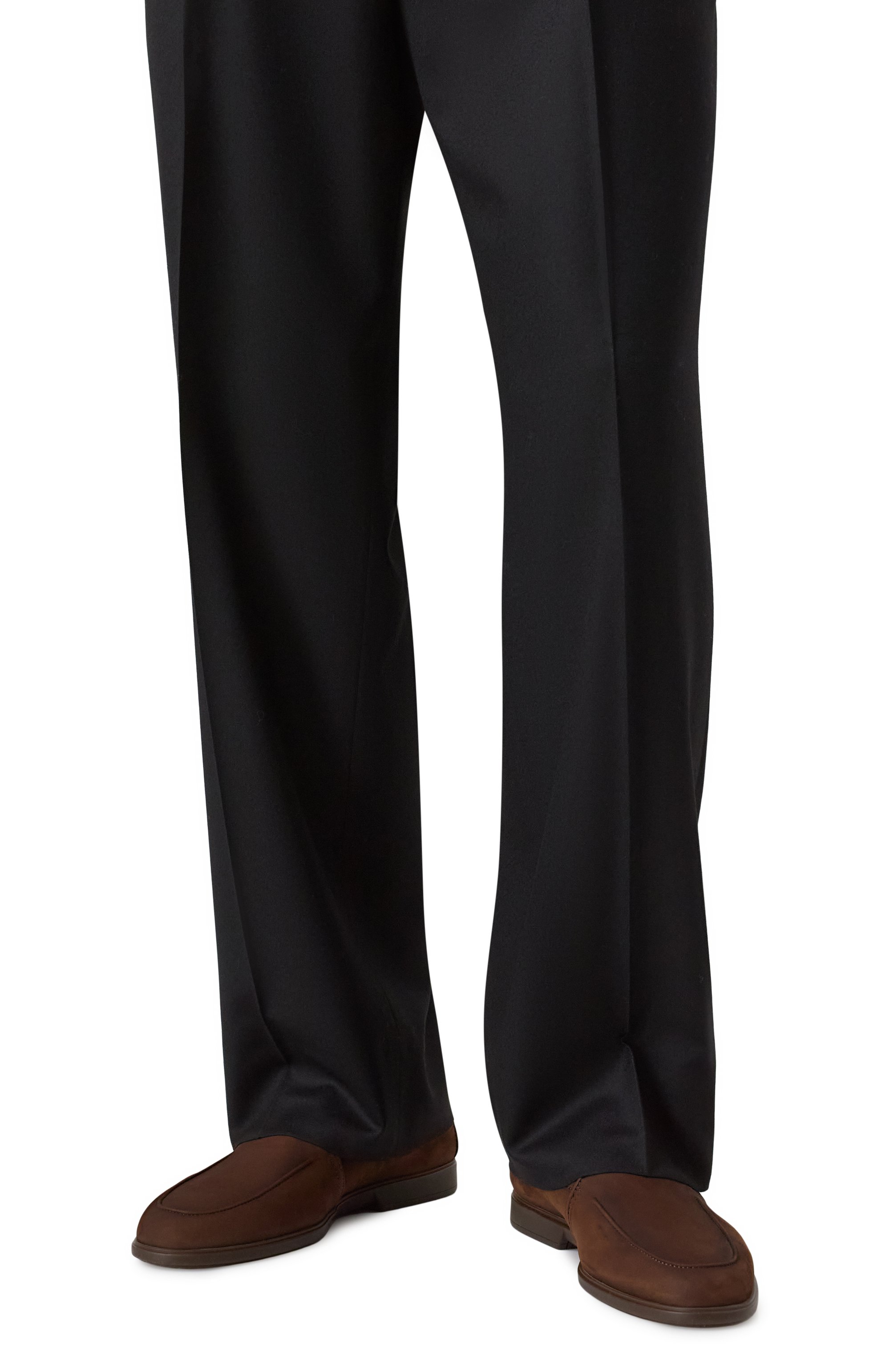 Замшевые лоферы malibu SANTONI, арт. MGAG18829DKTS0K0, фото 3