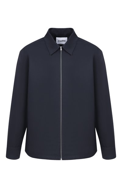 Мужская куртка из хлопка и шелка JIL SANDER, арт. J22DL0368/J45266