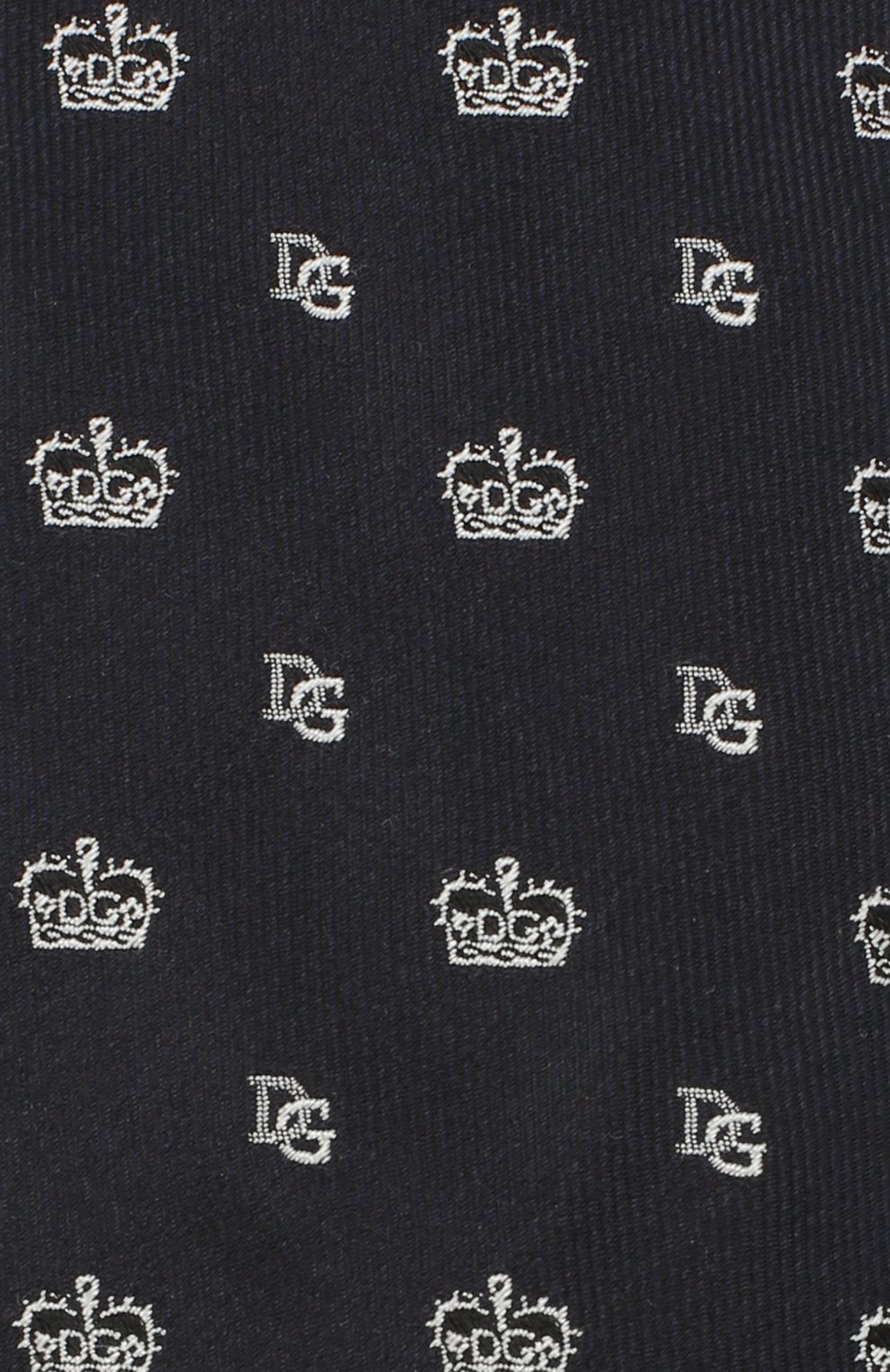 Шелковый галстук DOLCE & GABBANA синего цвета по цене 23050 руб., арт. GT149E/G0JMP, фото 3 Шелковый галстук DOLCE & GABBANA, арт. GT149E/G0JMP, фото 3