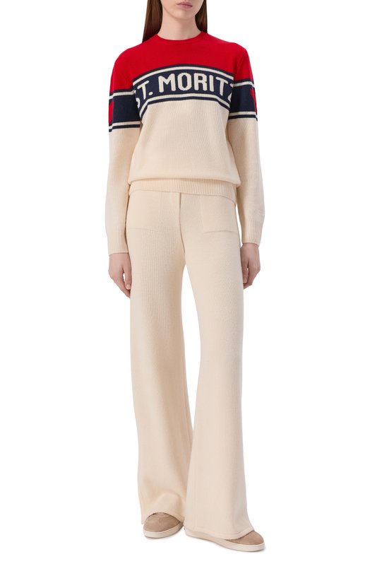 Пуловер из шерсти и вискозы MC2 Saint Barth QUE0010-02026I/NEW QUEEN Разноцветный  QUE0010-02026I/NEW QUEEN Фото 2