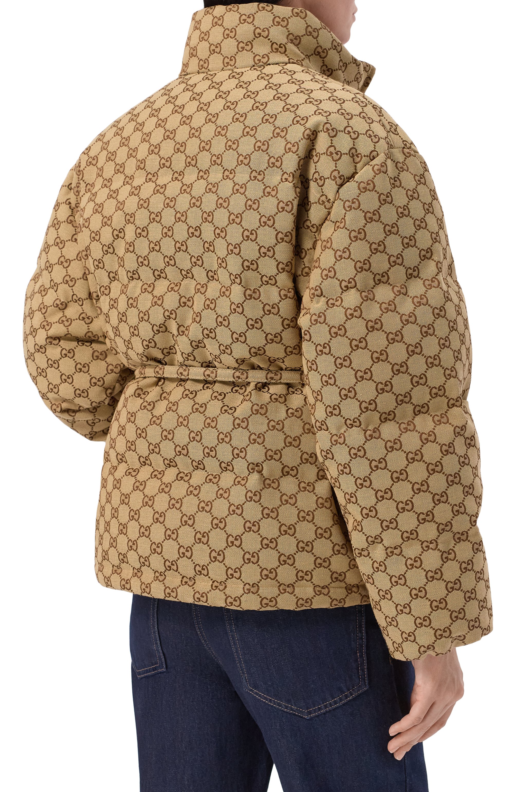 Хлопковый пуховик GUCCI, арт. 797451/Z9ABA, фото 4