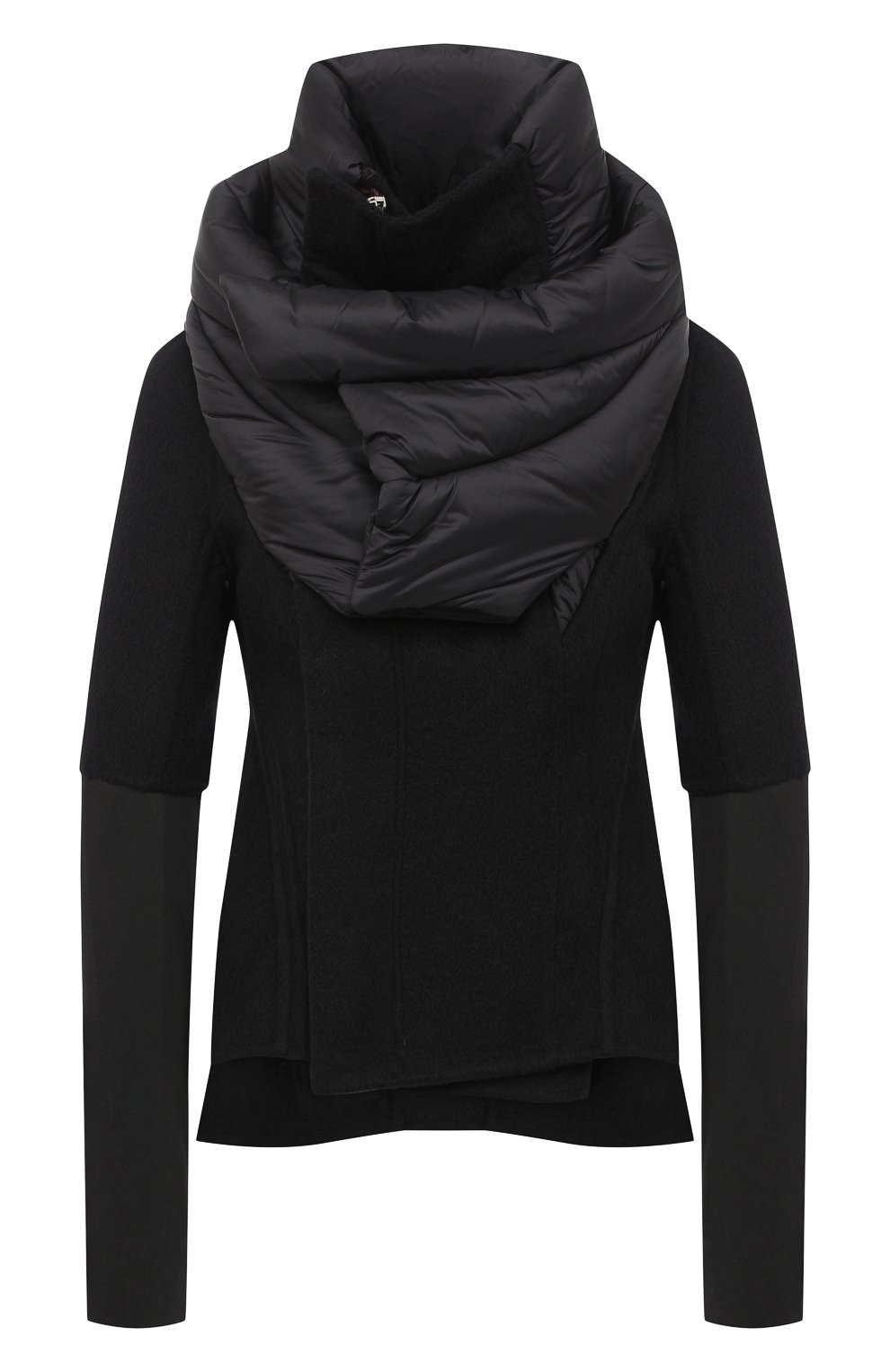 Кашемировая куртка RICK OWENS черного цвета по цене 286500 руб., арт. RP20F2726/DDNZTT, фото 1 Кашемировая куртка RICK OWENS, арт. RP20F2726/DDNZTT, фото 1