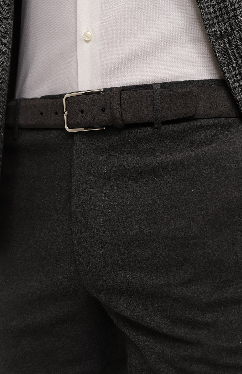 Замшевый ремень SANTONI, арт. CM35VS003B91E2SN, фото 2