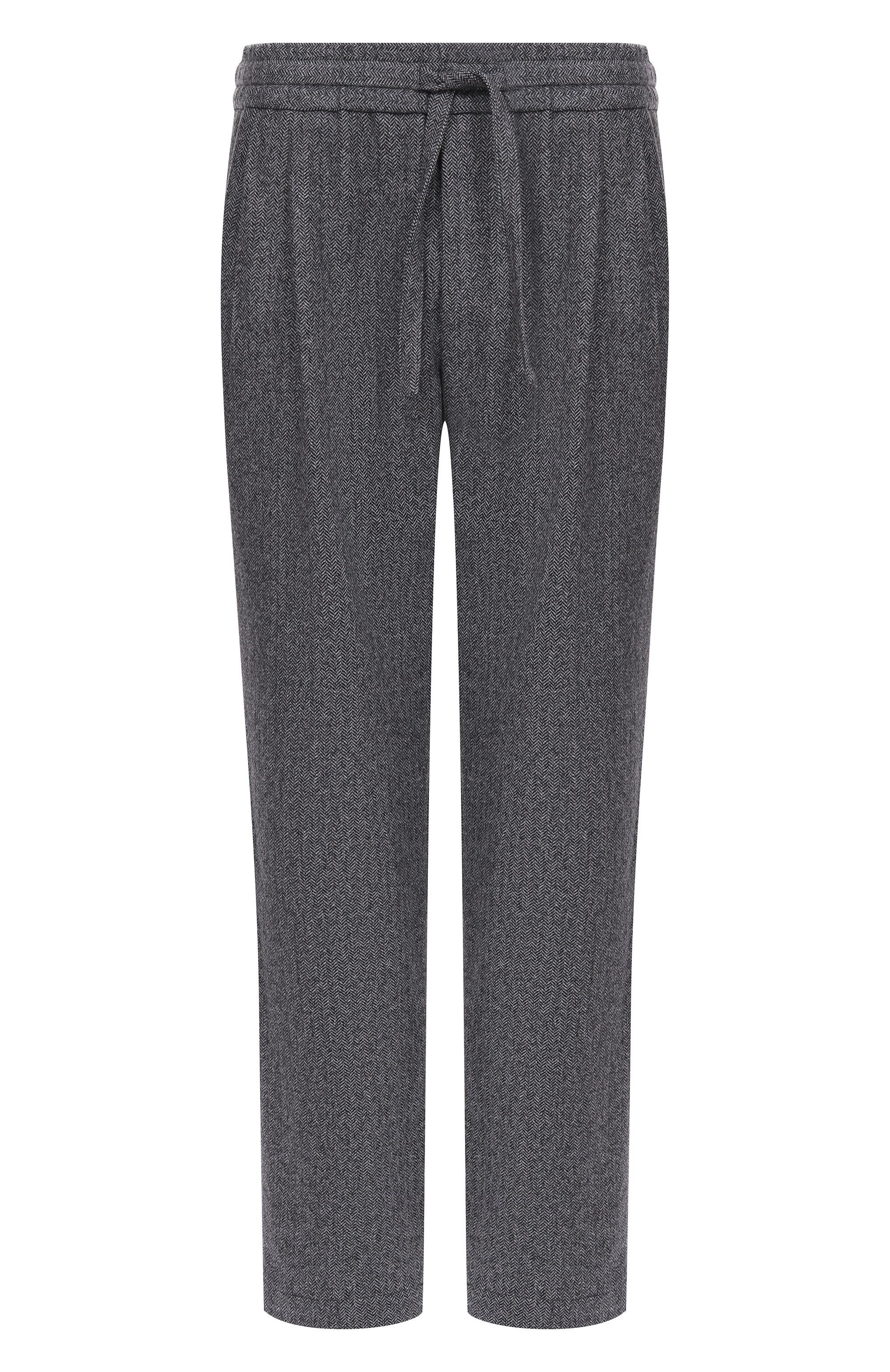 Шерстяные брюки DOLCE & GABBANA, арт. GP12QT/FCMDE, фото 1