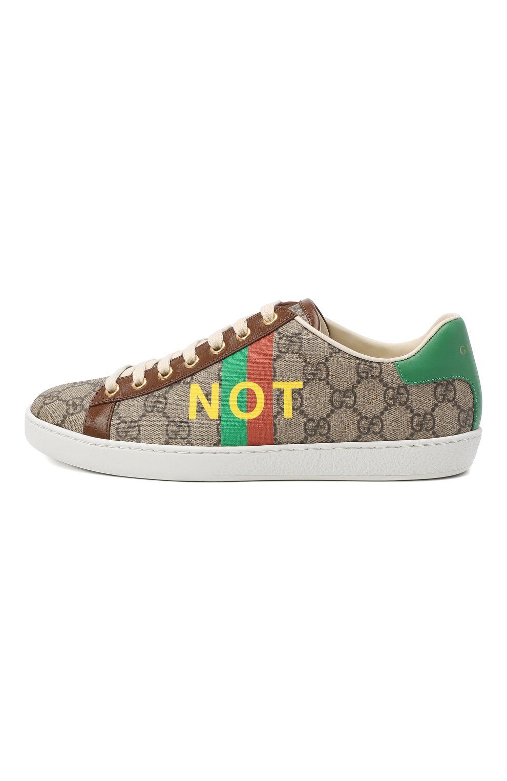 Комбинированные кеды «fake/not» GUCCI, арт. 636359/2GC10, фото 3