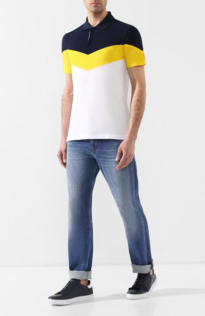 Хлопковое поло PAUL&SHARK, арт. E19P1256, фото 2