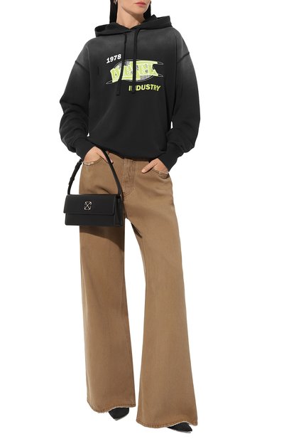 Хлопковое худи DIESEL, арт. A15386/0PHAQ, фото 2