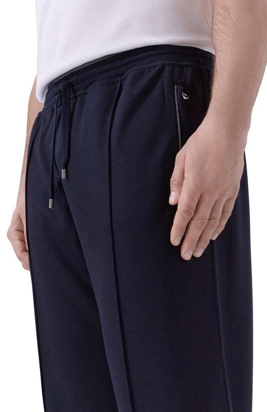 Шерстяные брюки Stefano Ricci K909049P3D/T25302/66-68 Синий  K909049P3D/T25302/66-68 Фото 5