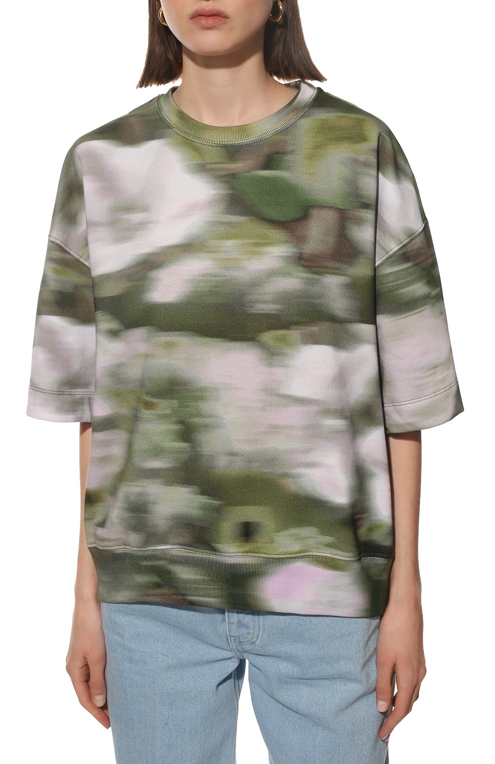 Хлопковый пуловер DRIES VAN NOTEN, арт. 221-011110-4629, фото 3