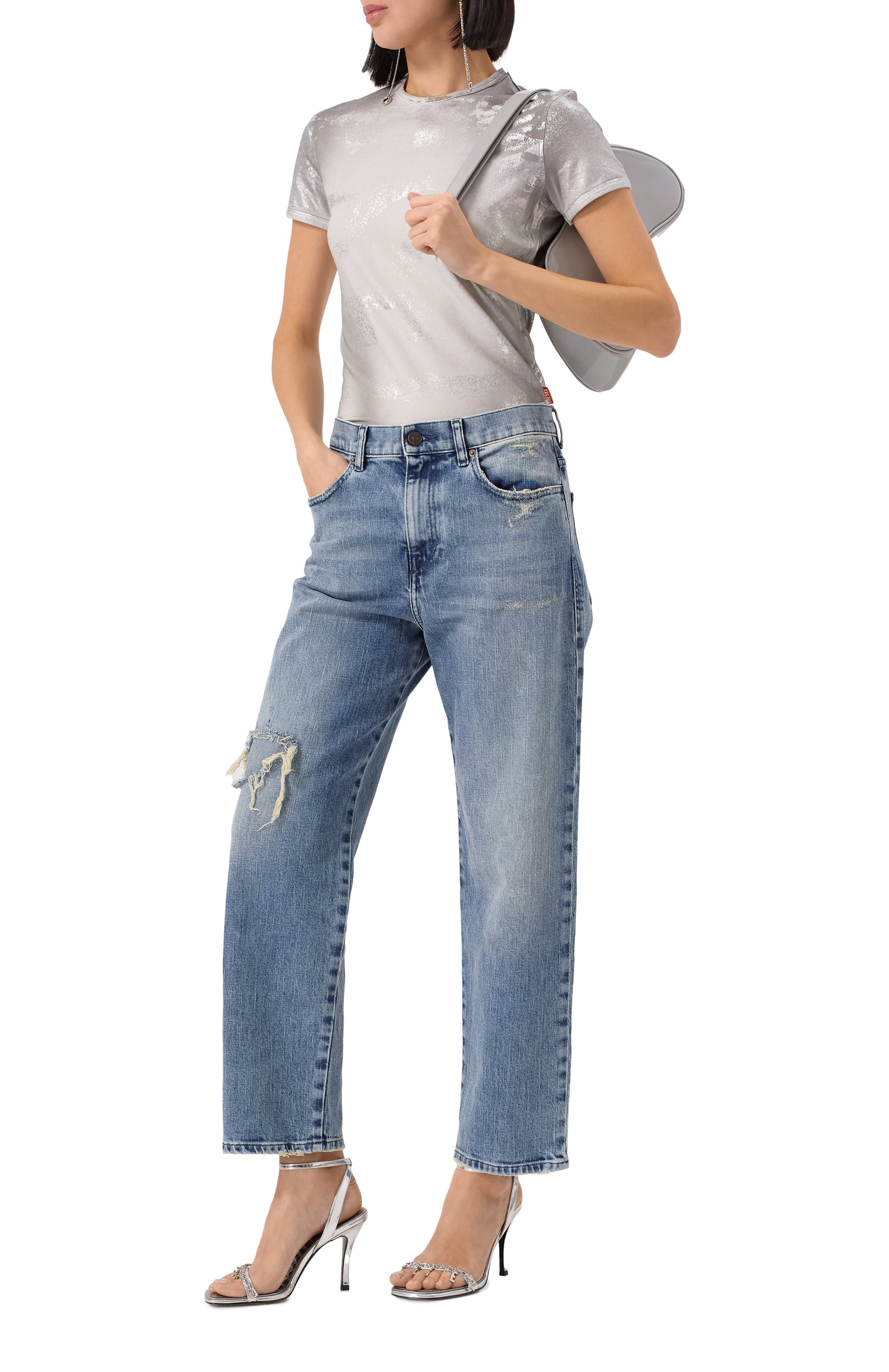 Хлопковая футболка DIESEL, арт. A17654/0WIBN, фото 2