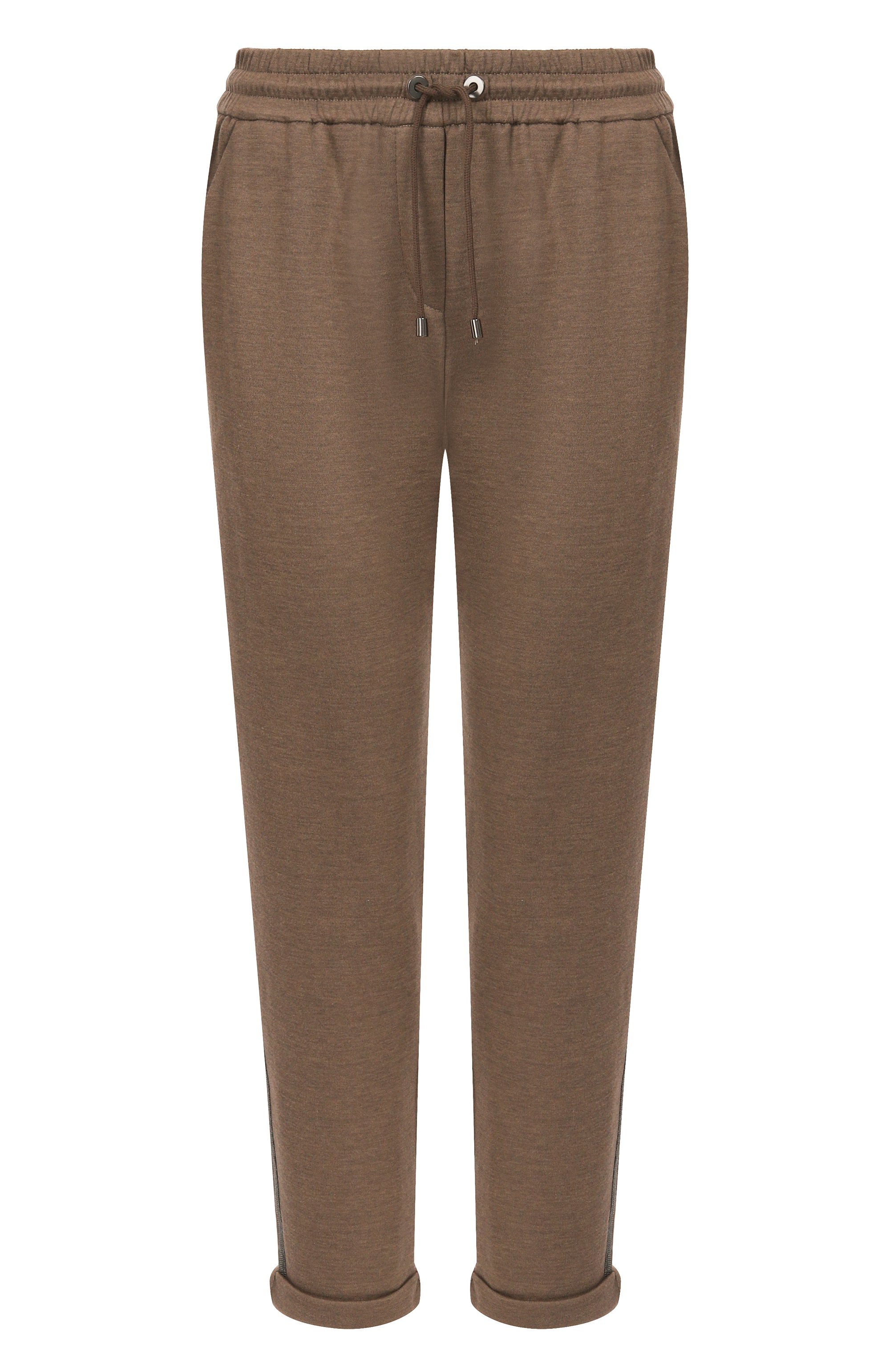 Брюки из хлопка и шелка BRUNELLO CUCINELLI, арт. MD828SM679, фото 1