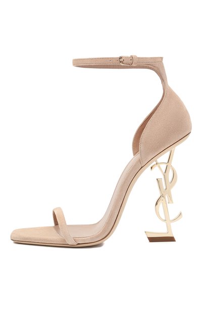 Замшевые босоножки opyum SAINT LAURENT, арт. 557662/0LIJJ, фото 3