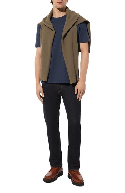 Хлопковая футболка CANALI, арт. T0003/MJ01984, фото 2