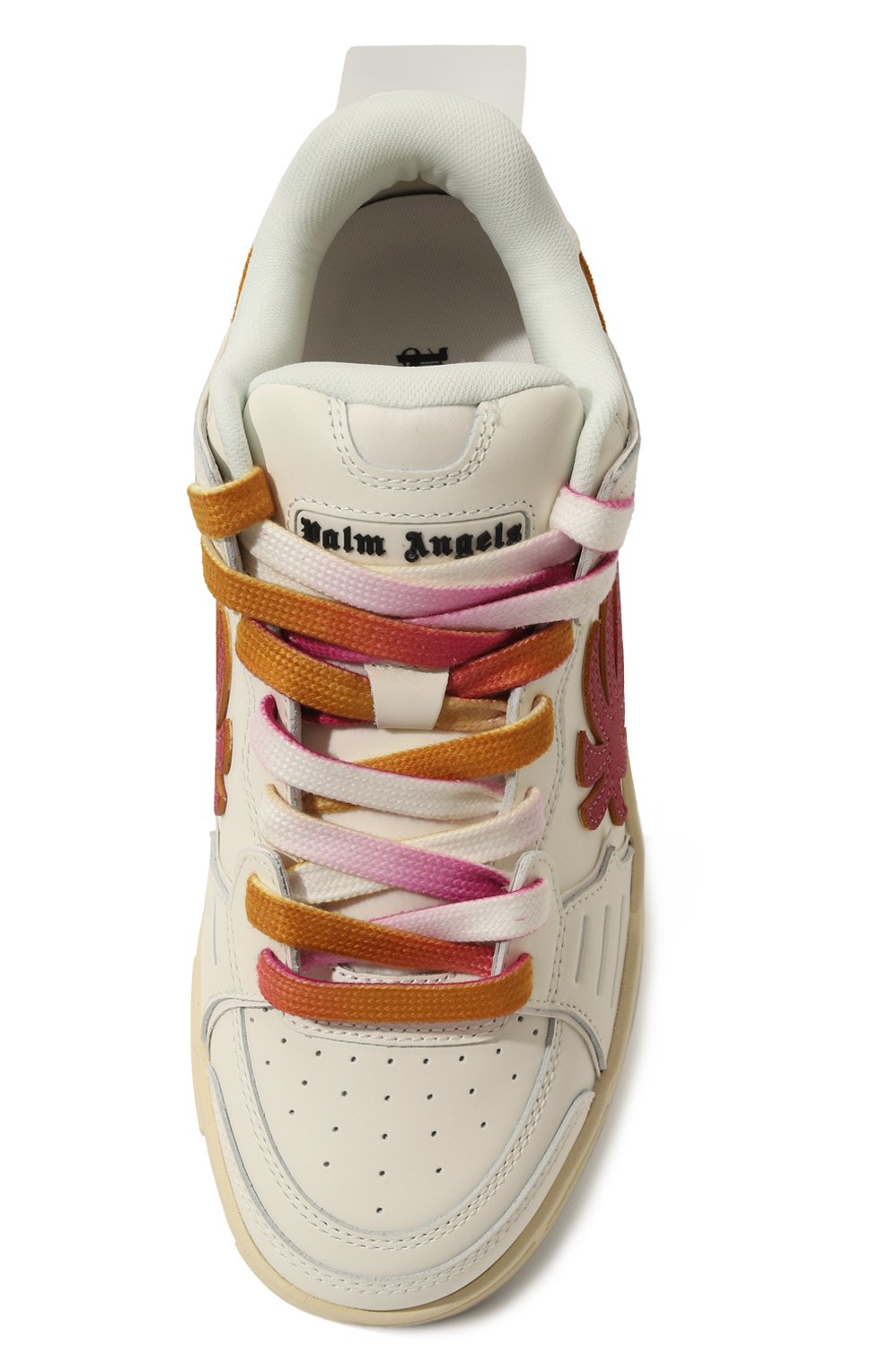 Кожаные кеды venice PALM ANGELS, арт. PWIA065F24LEA003, фото 6