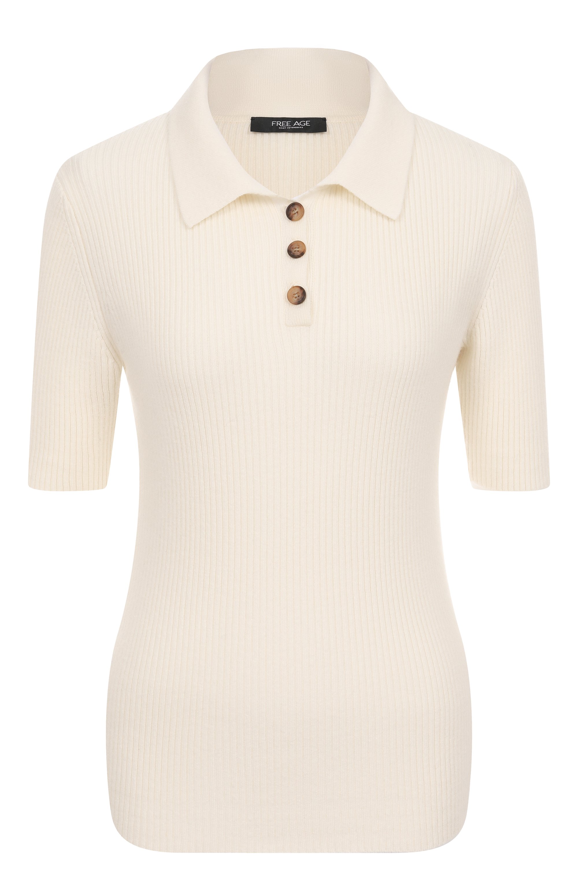 Поло из шерсти и кашемира FREEAGE, арт. W26.JM158.2030.101, фото 1