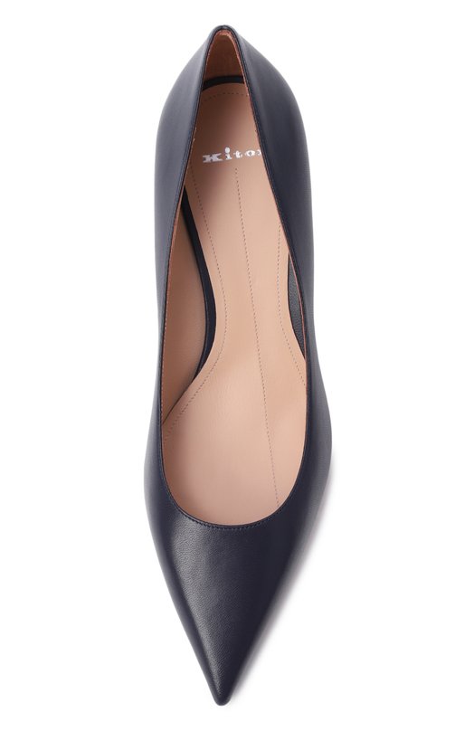 Кожаные туфли Kiton D61819K0524F36 Синий  D61819K0524F36 Фото 6