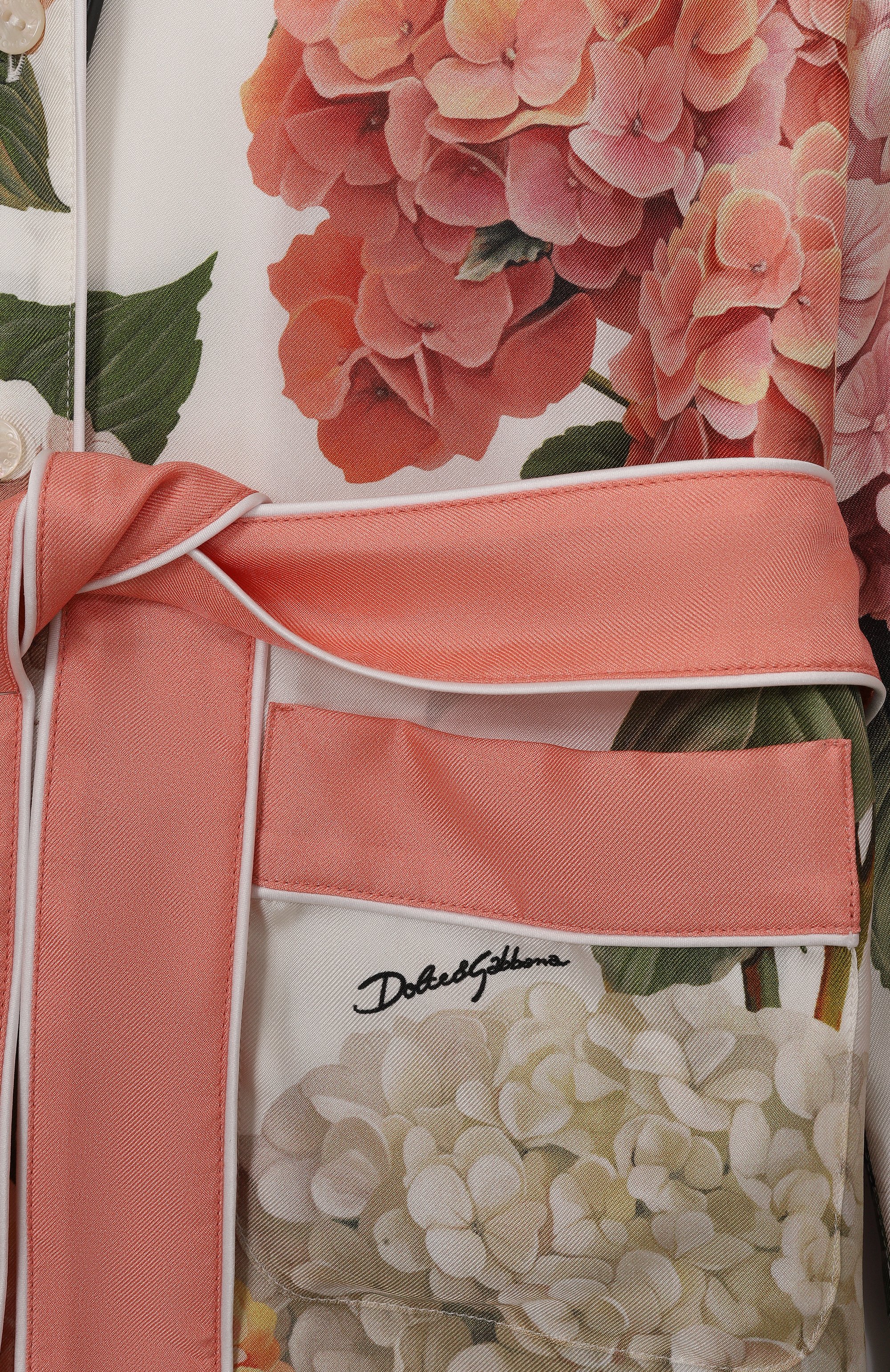 Шелковая рубашка DOLCE & GABBANA, арт. L55S87/HI118_001, фото 3