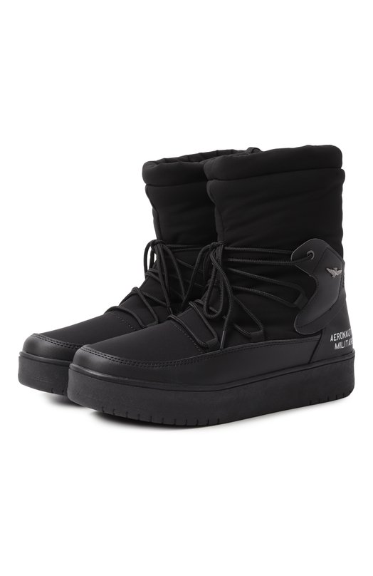 Текстильные сапоги Aeronautica Militare SC0299XCT03498 Чёрный SC0299XCT03498