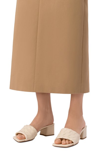 Женские кожаные мюли parco BOTTEGA VENETA, арт. 838098/V2ED0