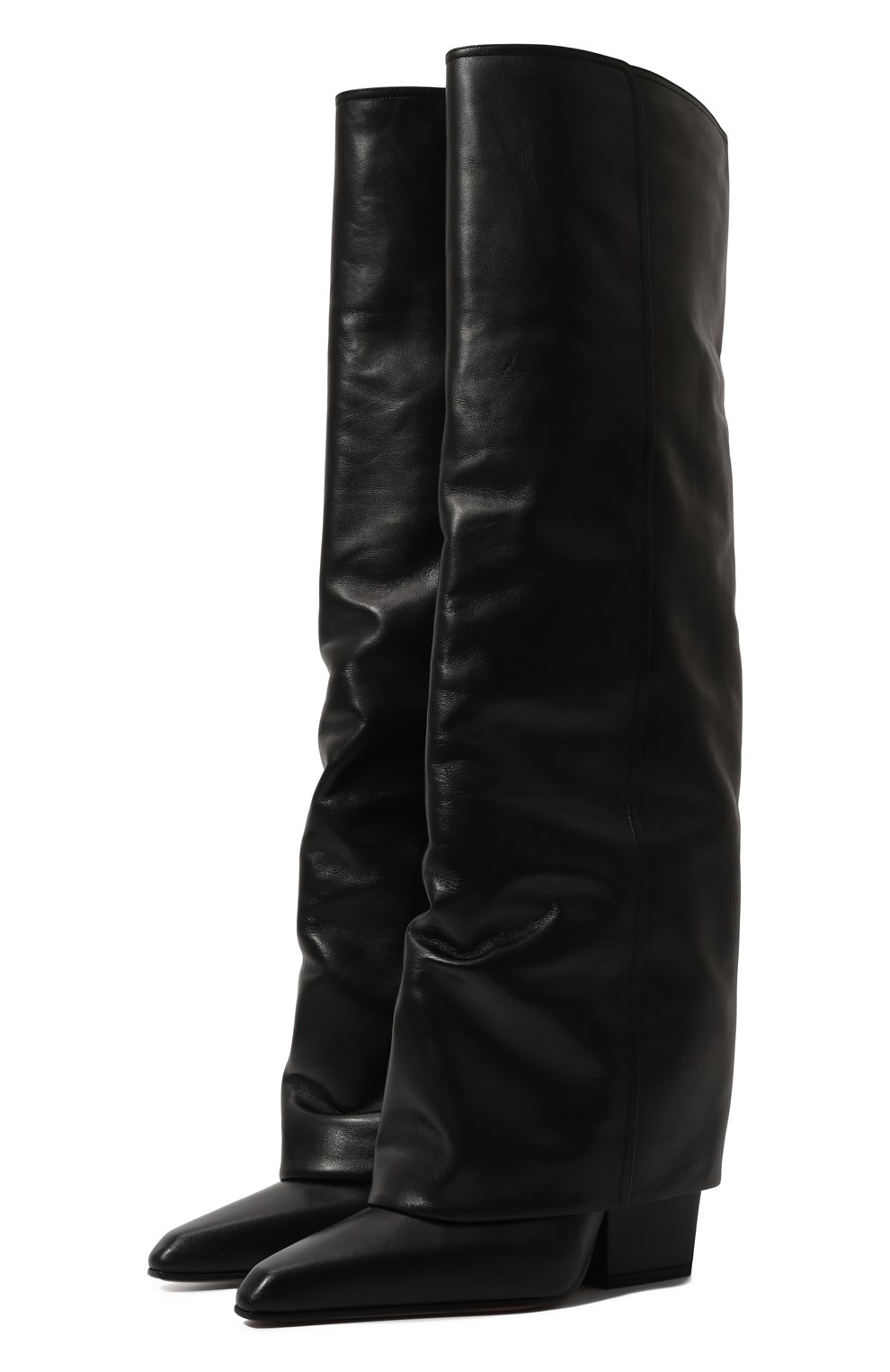 Кожаные сапоги jane 100 PARIS TEXAS черного цвета по цене 99000 руб., арт. PX1436/XVT01, фото 1 Кожаные сапоги jane 100 PARIS TEXAS, арт. PX1436/XVT01, фото 1