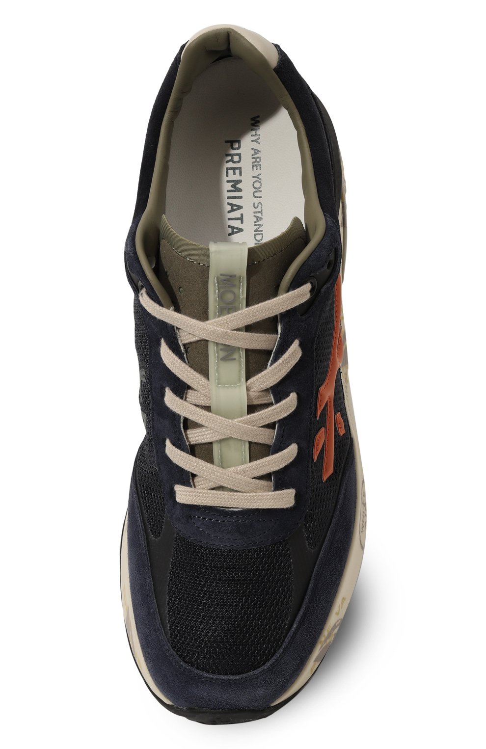 Комбинированные кроссовки moe run PREMIATA, арт. M0ERUN/VAR 6890, фото 6