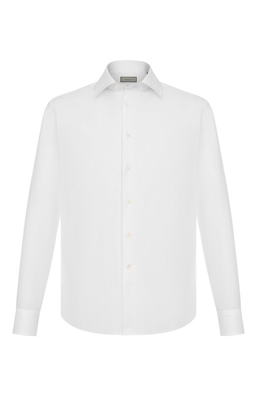Хлопковая сорочка Canali CCLX018/GA03288 Белый CCLX018/GA03288