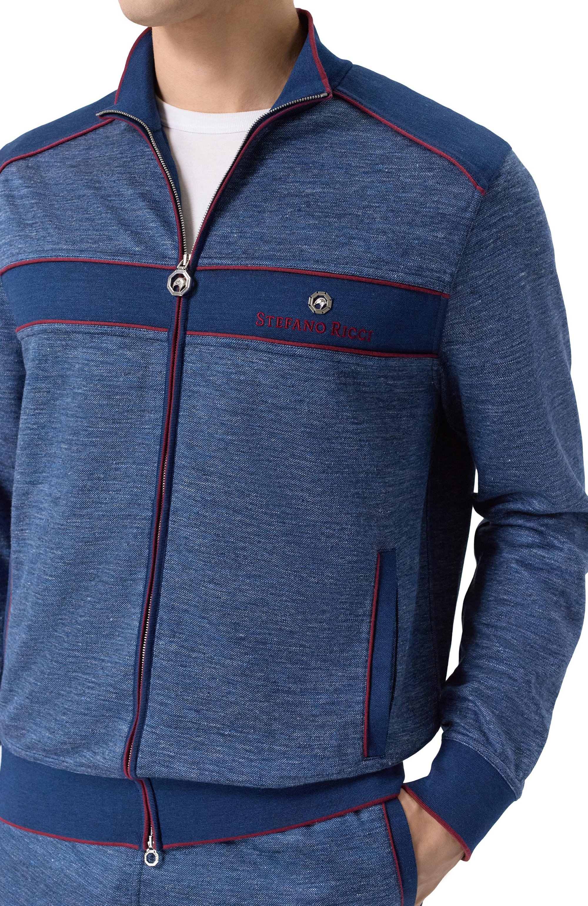 Толстовка из шелка и льна STEFANO RICCI, арт. K919052R31/T26103_001, фото 5