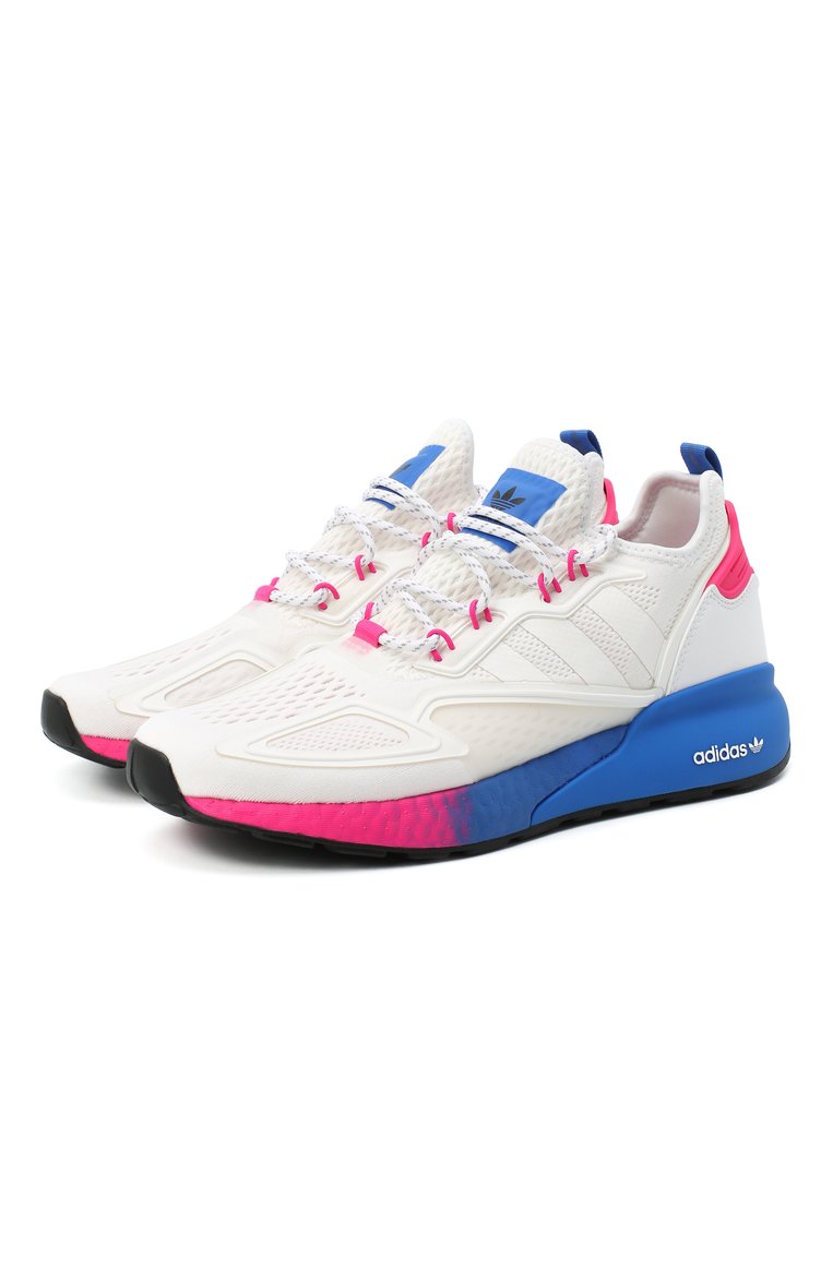 Женские белые текстильные кроссовки zx 2k boost ADIDAS ORIGINALS купить в  интернет-магазине ЦУМ, арт. FY0605