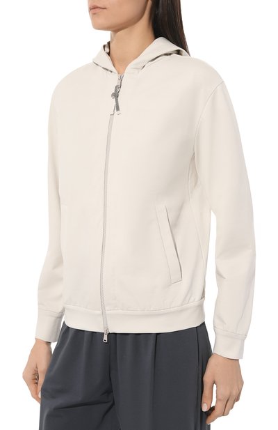 Хлопковая толстовка BRUNELLO CUCINELLI, арт. MH827B1190, фото 3