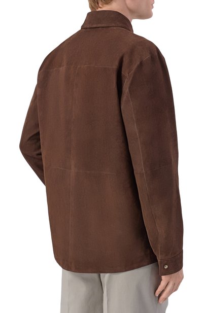 Замшевая рубашка ANDREA CAMPAGNA, арт. 222698/00332, фото 4