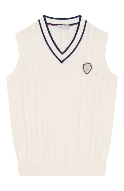 Хлопковый жилет BRUNELLO CUCINELLI, арт. B2873817TC