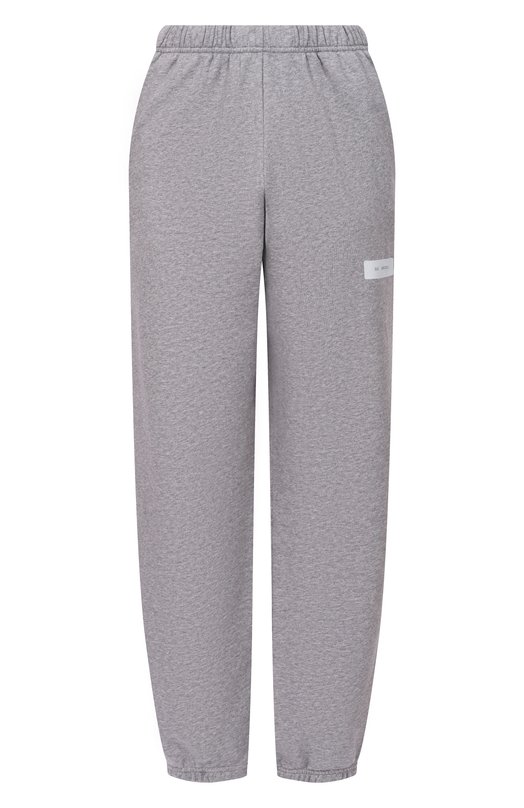 Хлопковые брюки MM6 S52KA0563/M25025 Серый S52KA0563/M25025