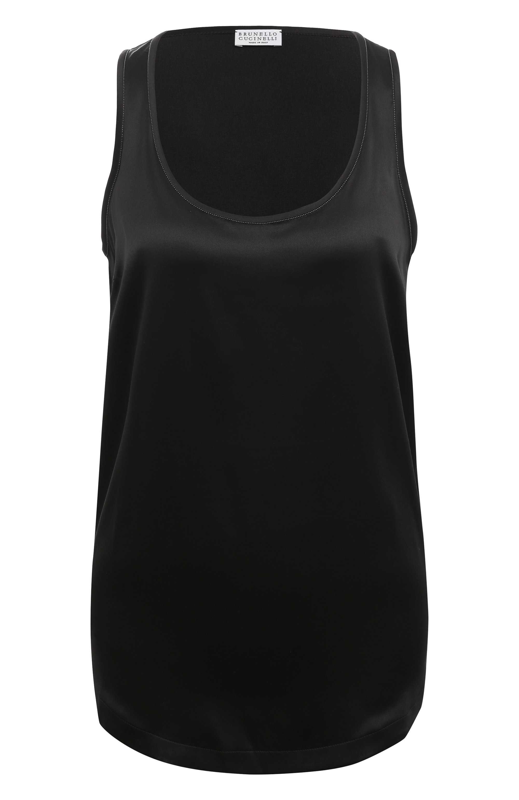 Шелковый топ BRUNELLO CUCINELLI, арт. M0C59B1009, фото 1