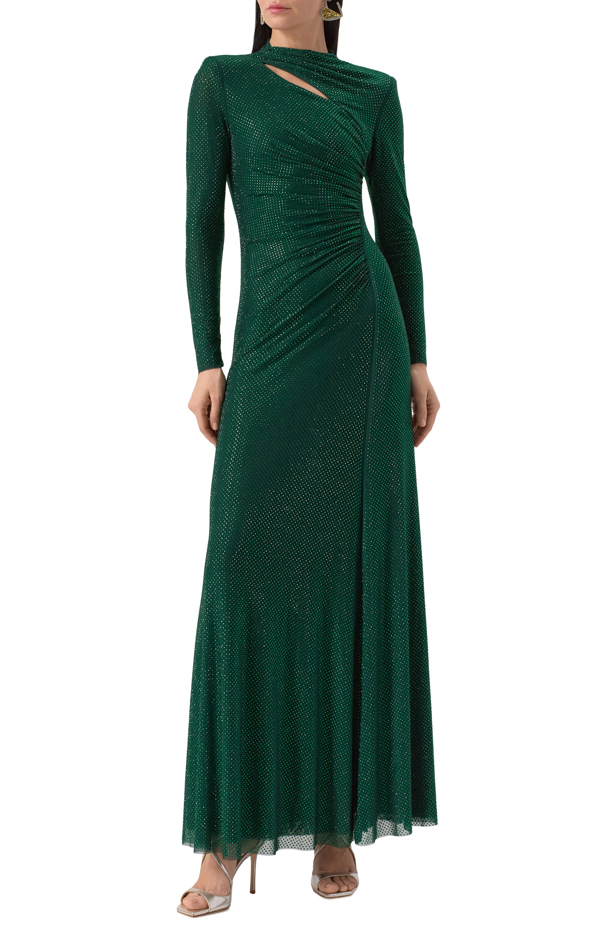 Платье с отделкой стразами SELF-PORTRAIT, арт. RS25-977X-G, фото 2