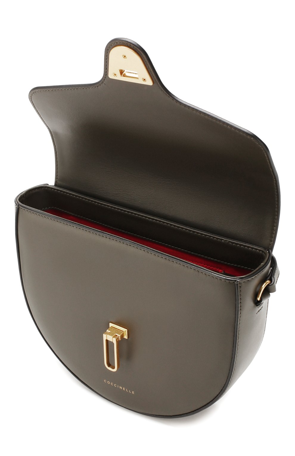 Сумка beat COCCINELLE зеленого цвета по цене 32200 руб., арт. E1 FF0 15 01 01, фото 4 Сумка beat COCCINELLE, арт. E1 FF0 15 01 01, фото 4