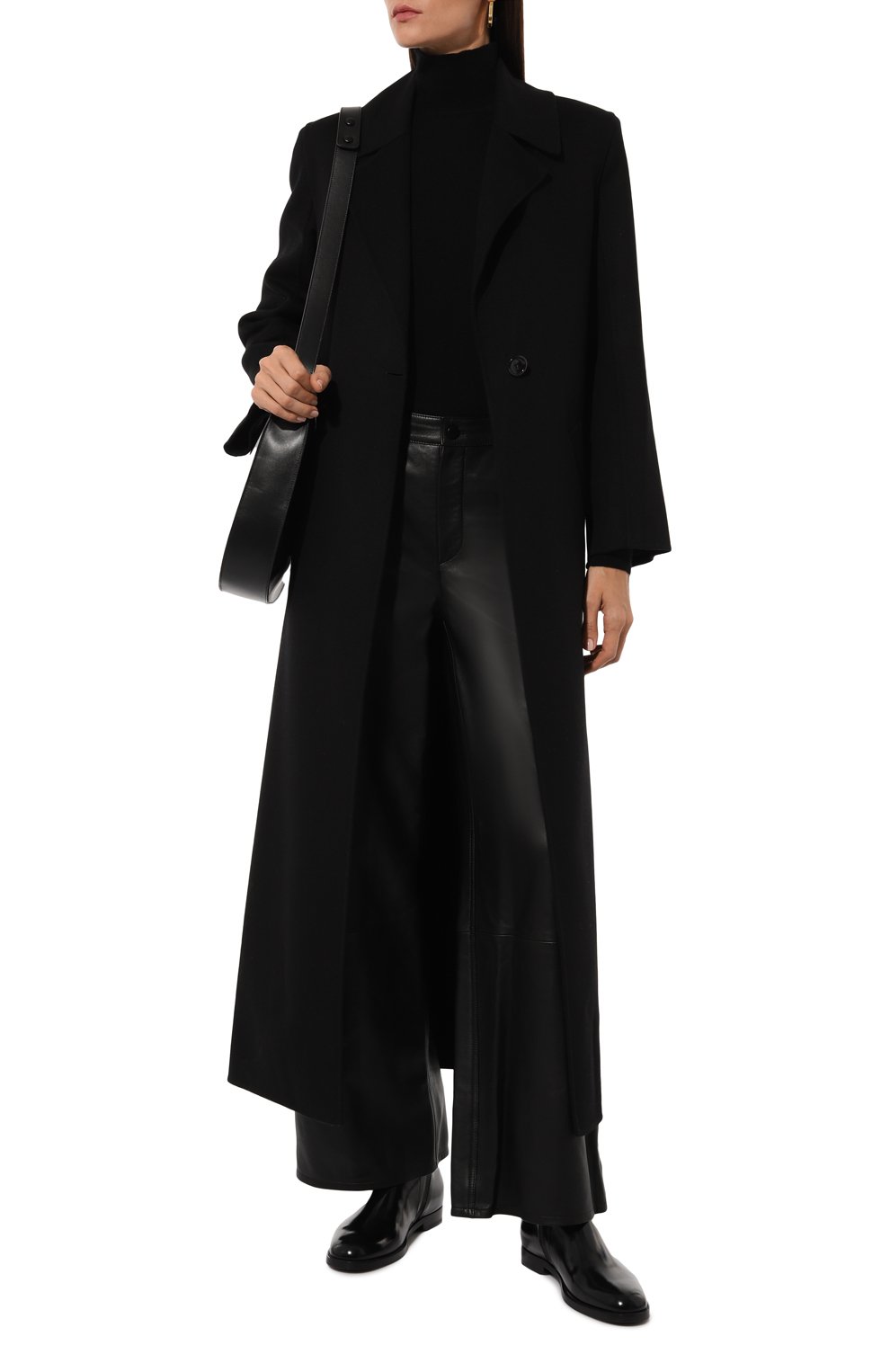 Пальто из шерсти и кашемира MANZONI24, арт. 24M1357-DB5/, фото 2