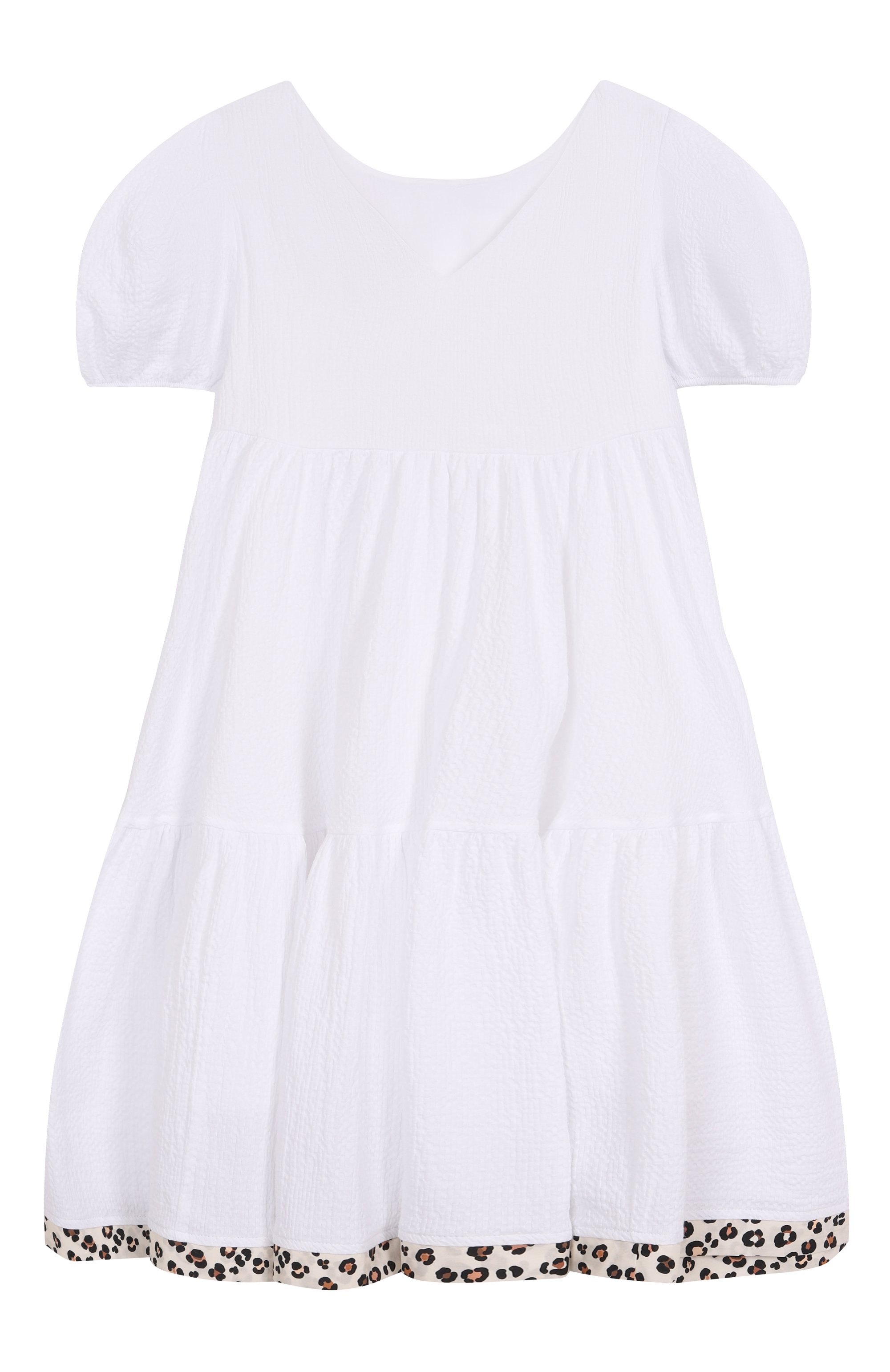 Хлопковое платье MONNALISA, арт. 11E909, фото 2