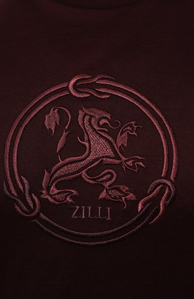 Хлопковая футболка ZILLI, арт. TSR02AZS56014ZSAAAAA, фото 5
